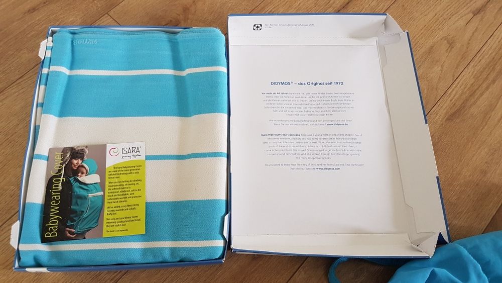 Wrap tesut (port/sistem bebe) Didymos Standard 5 turkis 361
