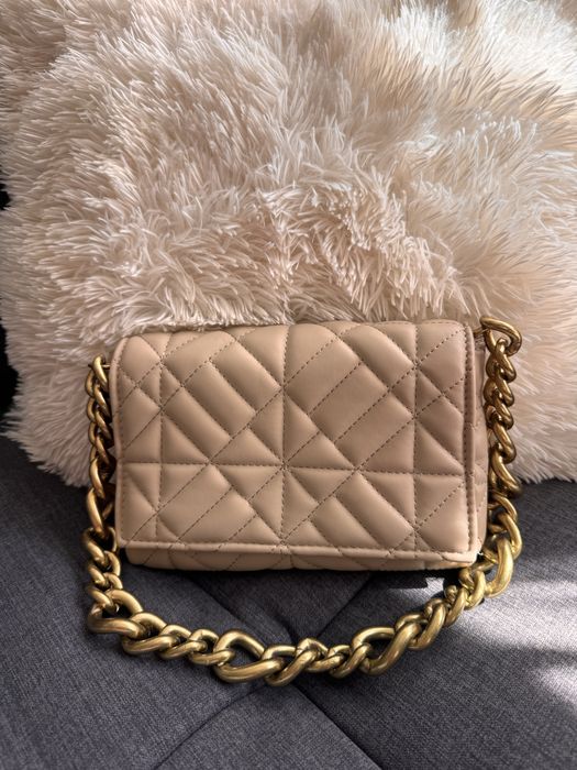 Бежова чанта Zara, Кафява чанта Mango