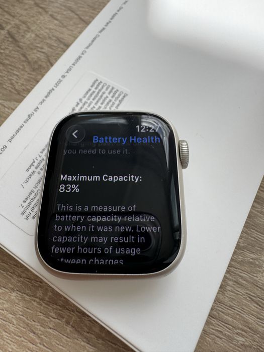 Apple Watch Series 7 (41mm) – Пълен комплект + подаръци