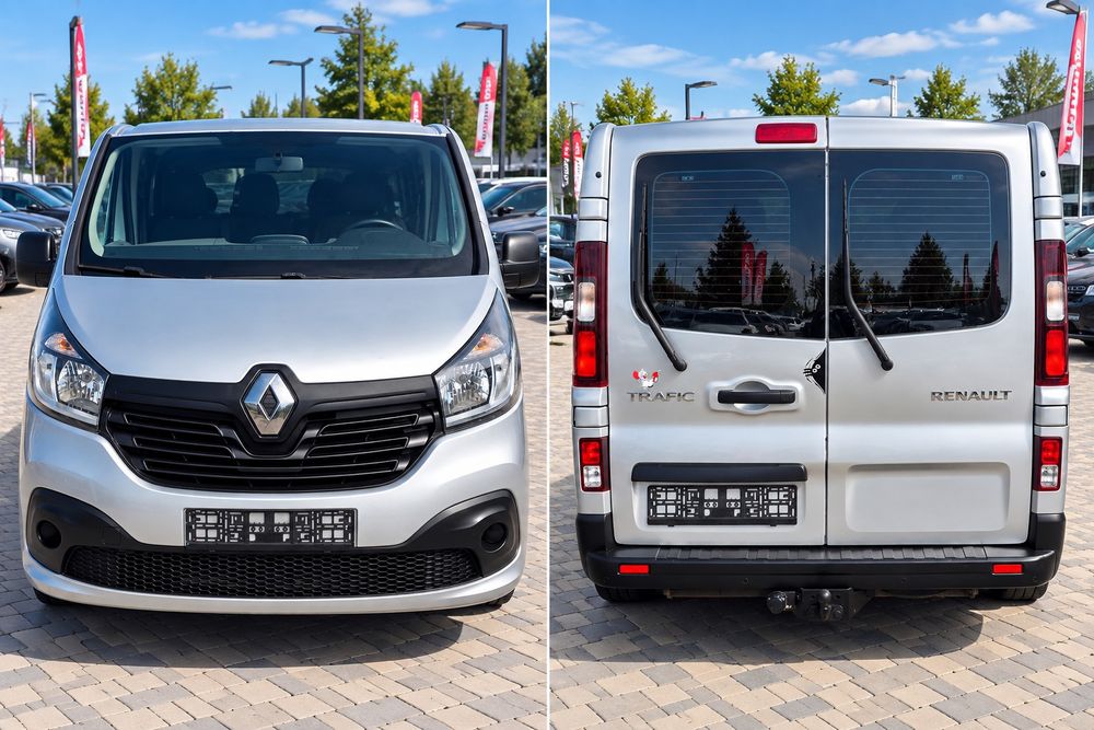 Renault Trafic 1.6 dci, e6, anul 2015, 9 locuri, Ac, Navi
