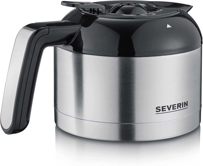 Шварц Кафемашина с мелачка Severin KA 4810, 1000W, 1.35 л, LCD дисплей