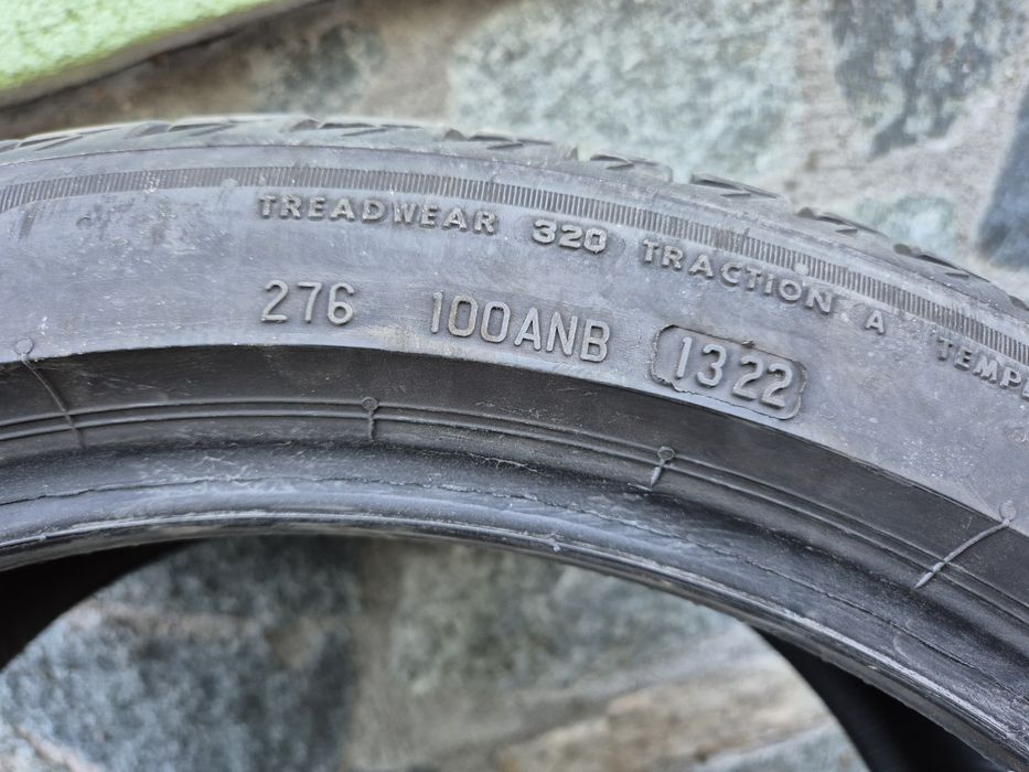 4бр летни гуми Бриджснон туранца ТОО5/ 245-40-19/ 2022г/ 6- 6.5мм гр./