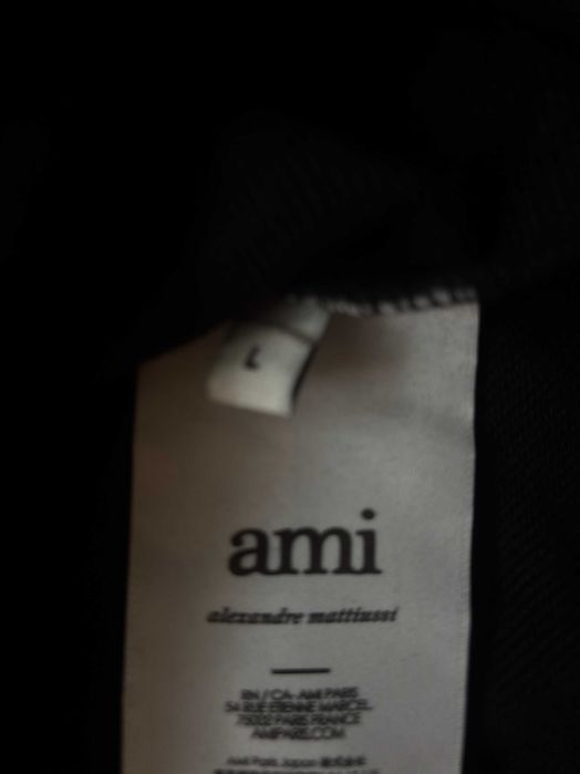 Ami Мъжки Блуза Черна Regular Fit Нова Размер- L