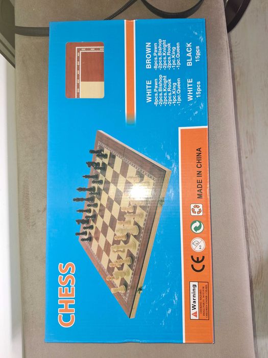 Игра  шах с фигури SG, 48х48х3 см