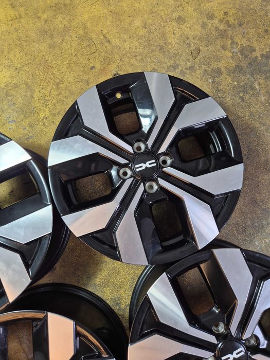 4 Jante Aliaj 4x100 16'' OEM Dacia Logan Dokker Sandero Jogger - MODEL 2026 / Renault Clio Captur 6.5J ET 45 !