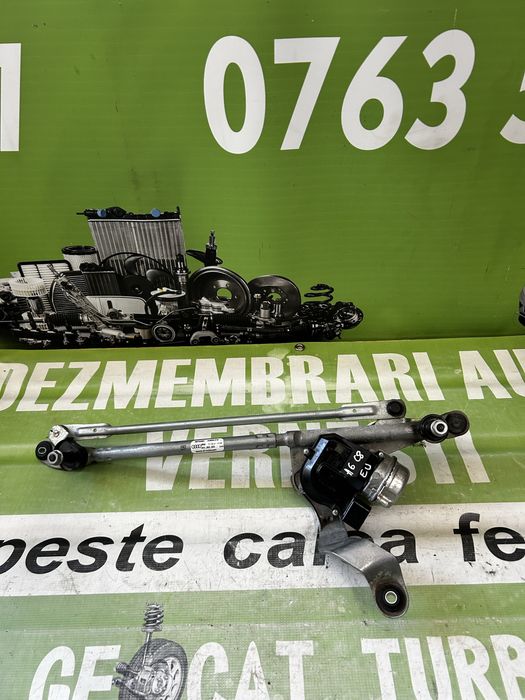 Ansamblu ștergătoare cu motoraș Audi A6 4K C8 volan stânga 2019