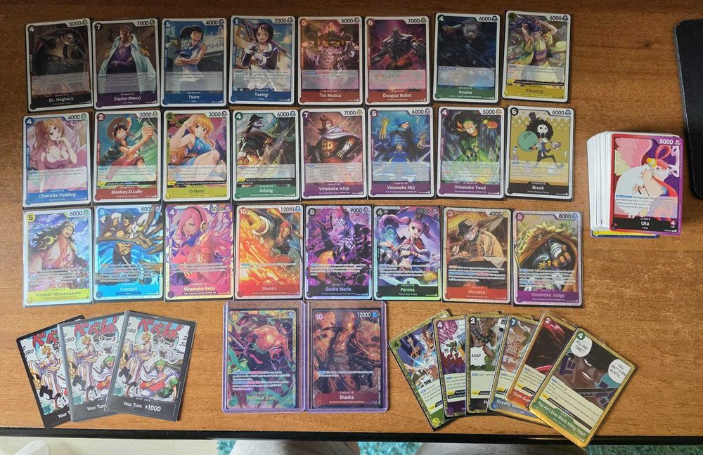 One Piece 06 (OP06) Collection - Secret Rare + Super Rare + Rare +Leader + Common + Uncommon