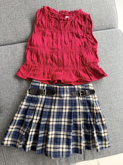 Compleu Zara skort + top