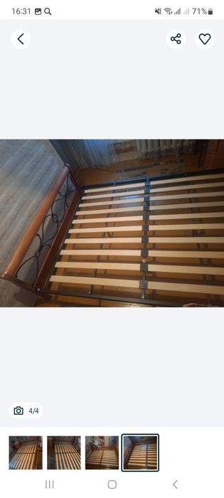 Кованна 2-х спальная кровать