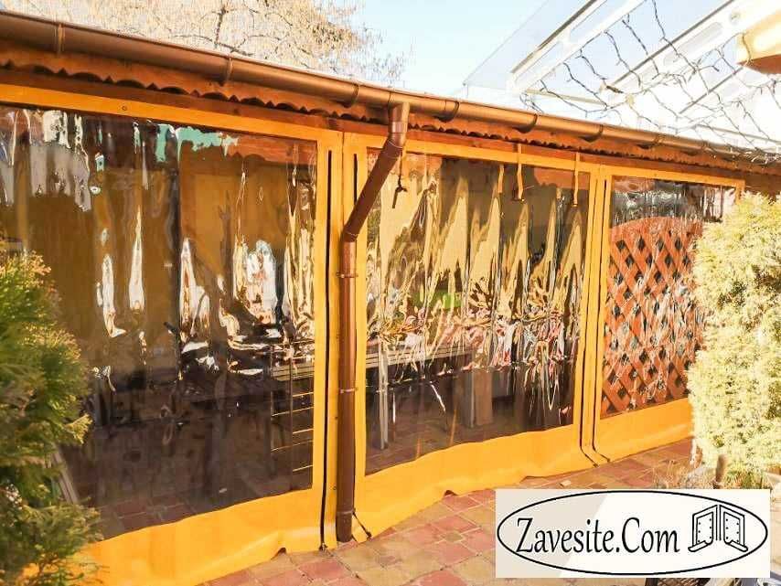 Ветрозащитни завеси,винил,   сенници, ветроупорни завеси