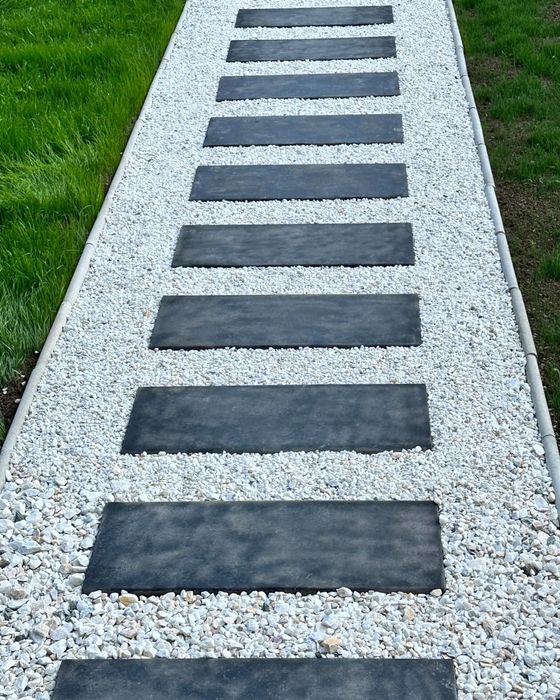 Dale beton armat, pasi japonezi ,placi beton ,pasi de pisica