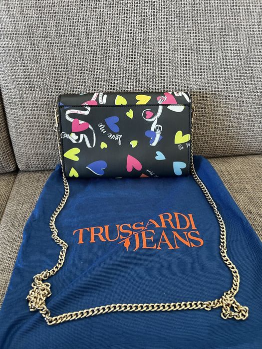 Малка чанта Trussardi Jeans – crossbody – като нова