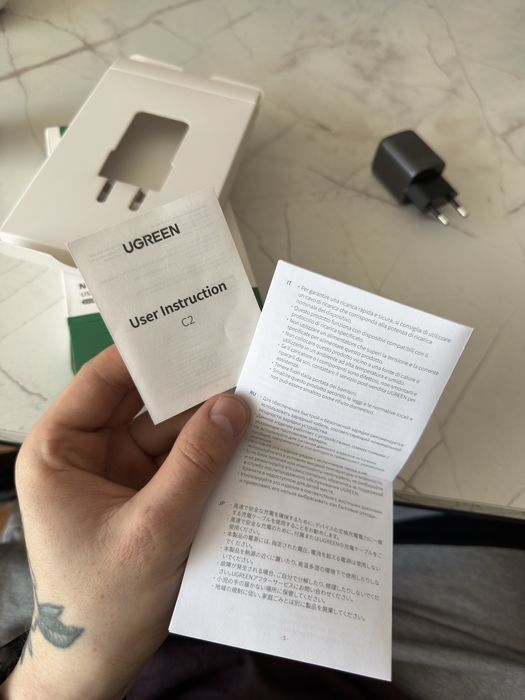 Адаптер,зарядка,блок питания, UGREEN