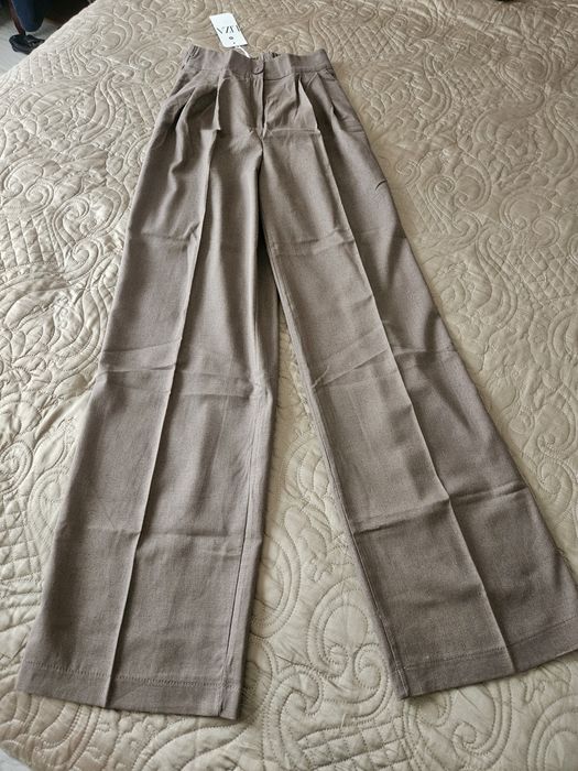 Брюки лен, размер 42 S