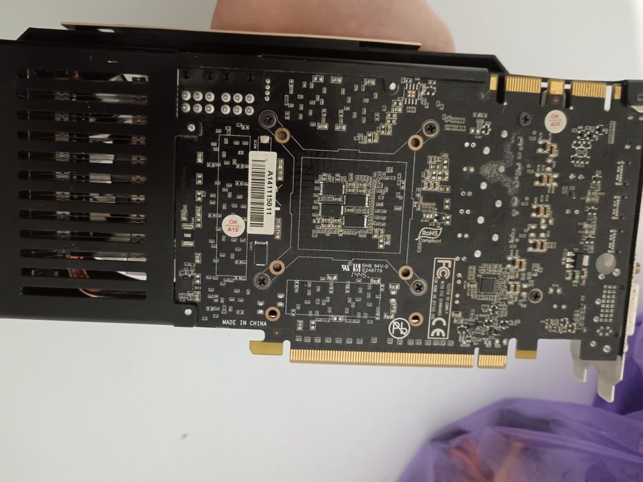 Продам нерабочую gtx 970