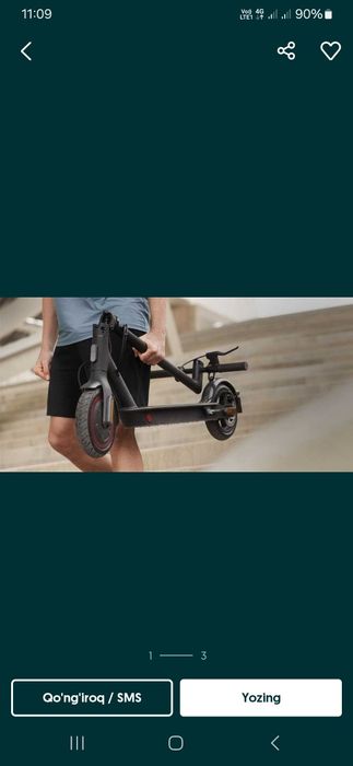 Elektrosamokat sotiladi