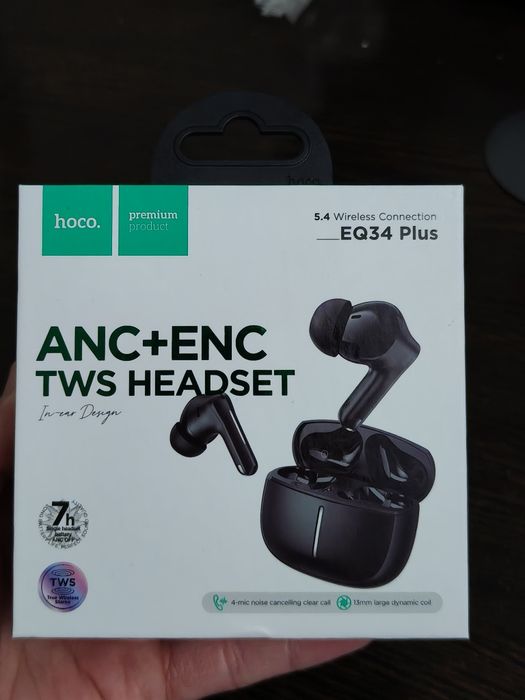 Наушники Hoco EQ34 Plus и Redmi Buds 8lite