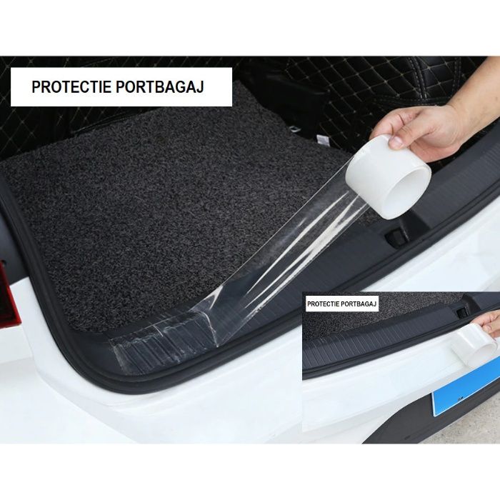 Banda protectie auto transparenta anticoliziuni/antizgarieturi