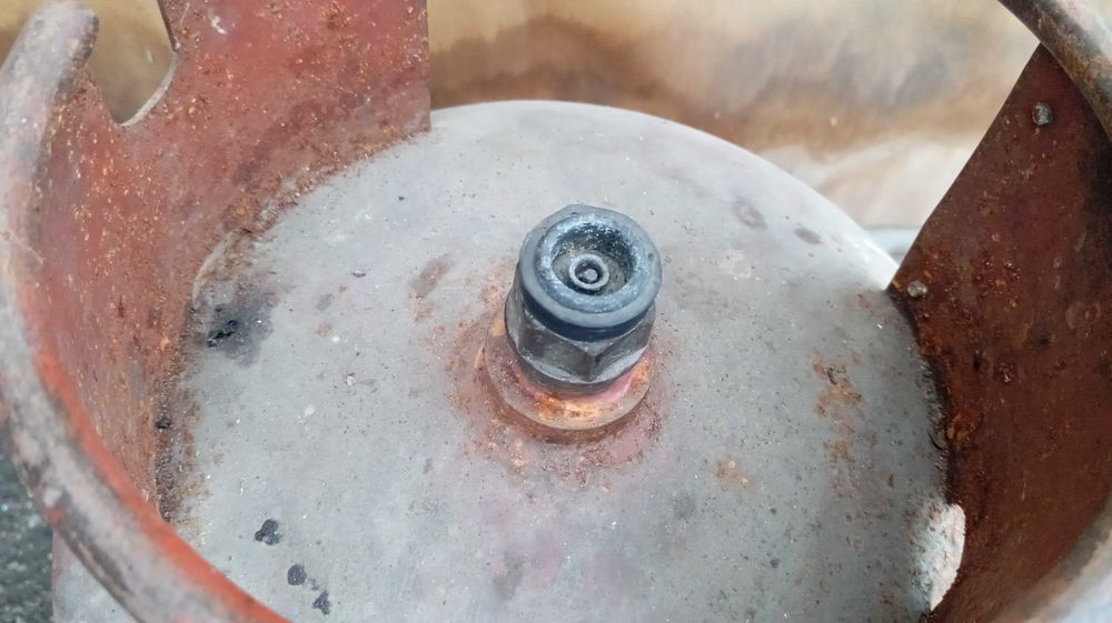 Редукторный газовый баллон 27л