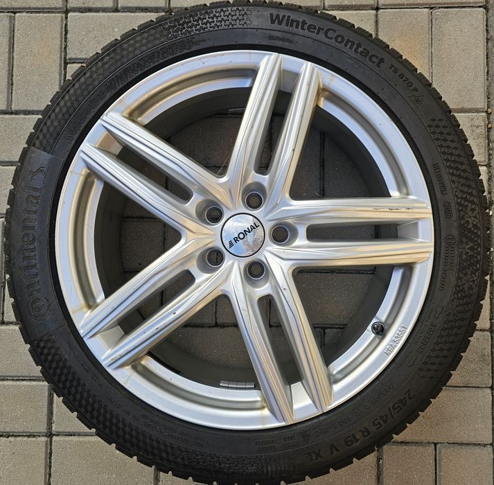 Cauciucuri/AnvelopeIarna245-45-19'M+S/JanteAliaj19'5x108Ford,Volvo,Renault,Jaguar