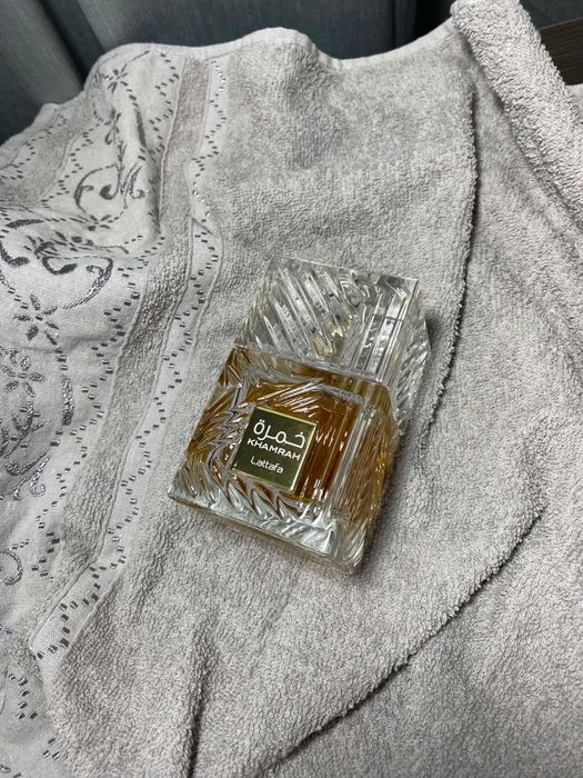Сатылады Lattafa Khamrah 80-90мл
Бастапқы көлемі 100 ml, қазіргі