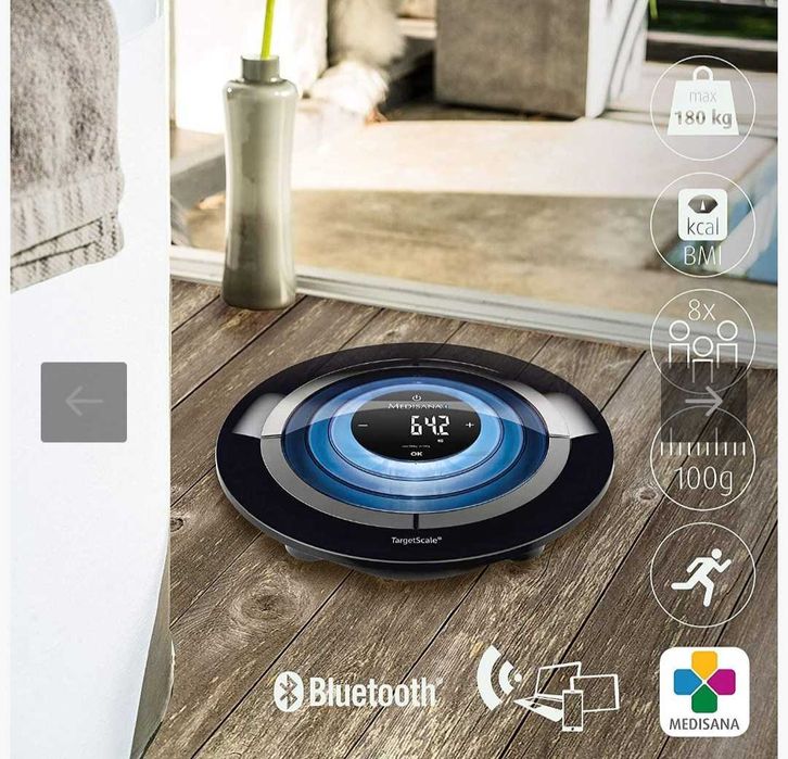 Електронна везна , смарт smart кантар Medisana Target Scale 3 BT