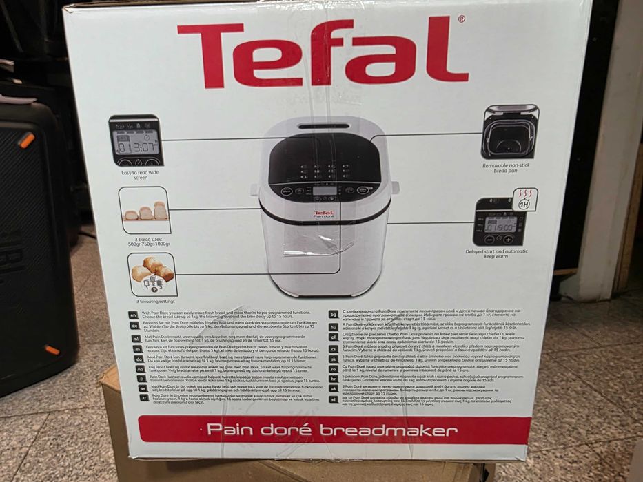 Hope Amanet P10/Masina de facut paine Tefal Pain Doré PF210138 - NOUA -