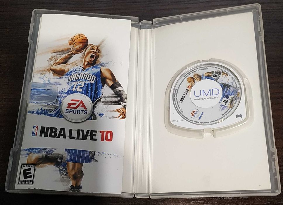 игра NBA Live 10 для PSP