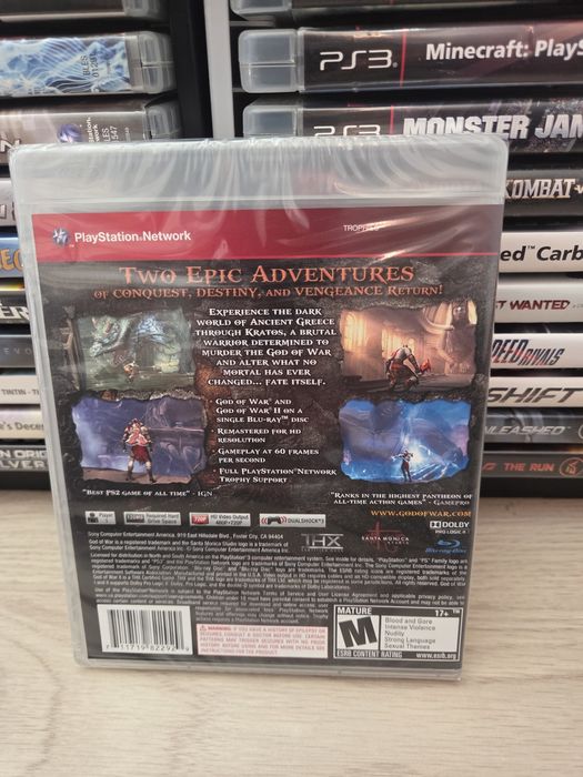 God of War Collection PS3 – Sigilat / Nou