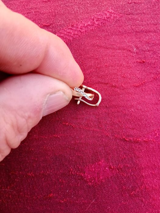 Серьги детские  585 проба