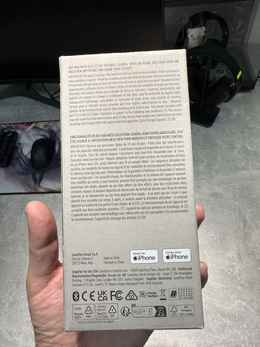 Очки Ray Ban Meta новый