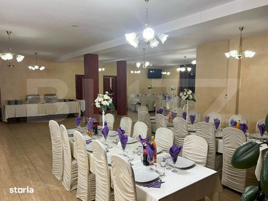 Pensiune 3 stele, 60 locuri si restaurant utilat, 1030 mp, zona Perife