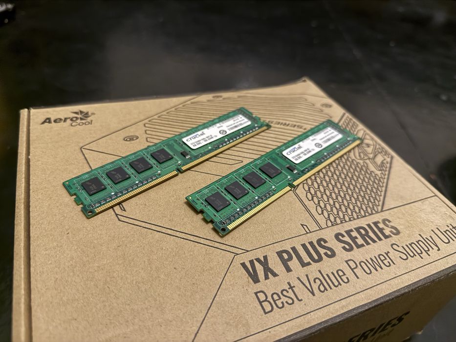 Оперативная память Crucial 8GB (2x4GB) DDR3 1600MHz
