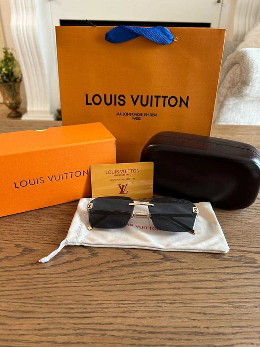 Ochelari de soare Louis Vuitton – Noi, cu cutie și accesorii complete