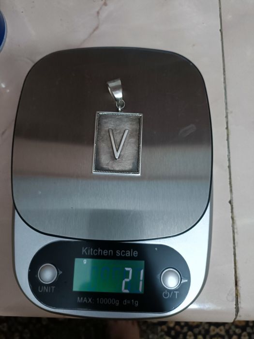 Кулон серебренный