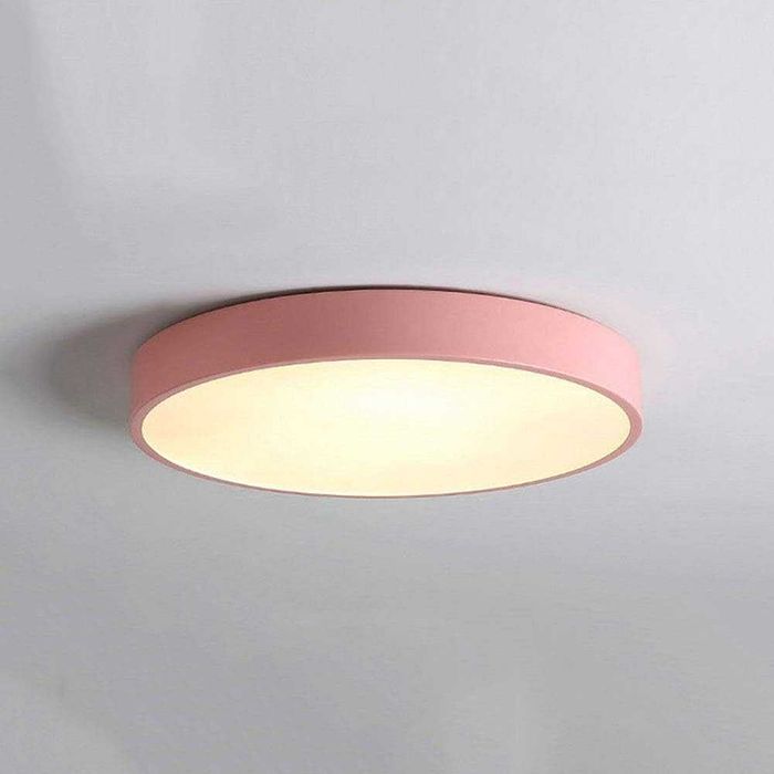 LED ЛЕД осветително тяло в европейски стил, кръгла таванна лампа