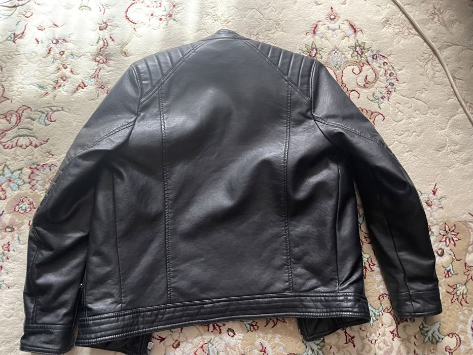 Кожаная куртка zara 12-14 лет