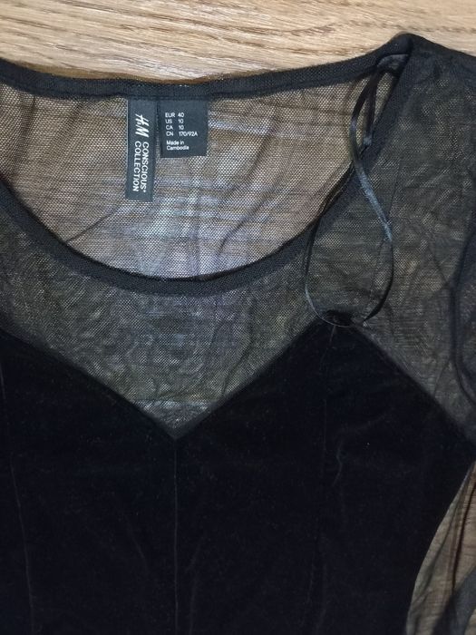 Бархатное красивое платье