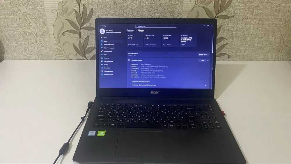 Acer Aspire 3 A315-55G
