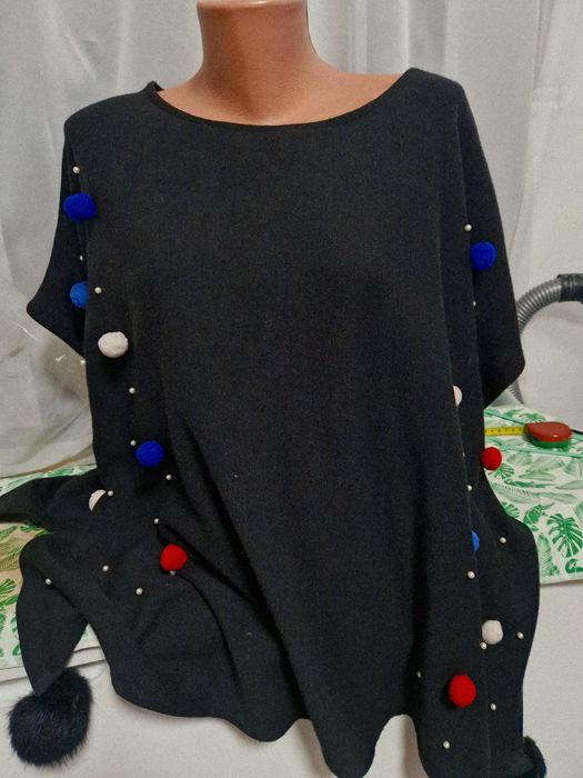 Poncho dama eleganta