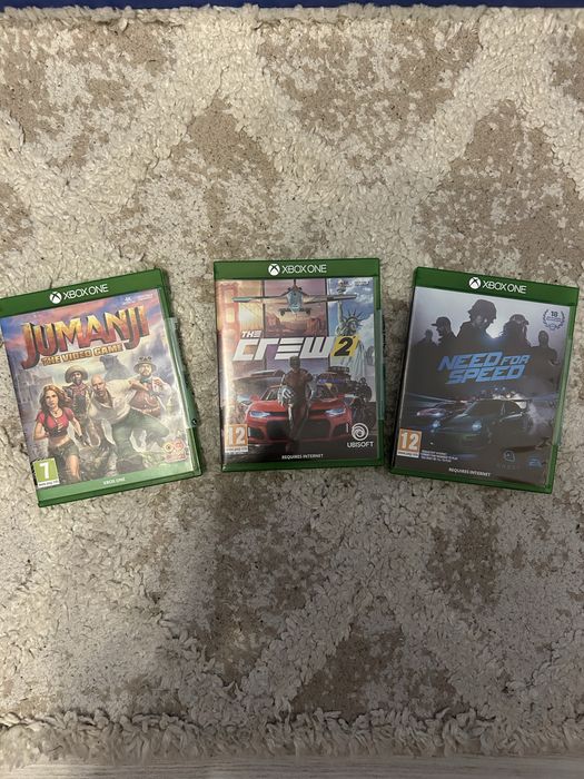 Consola Xbox One S + 3 jocuri pe disc