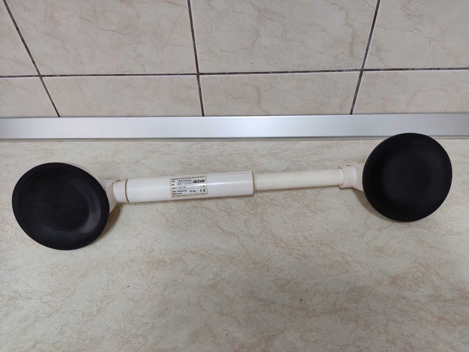 Maner pentru baie si toaleta Drive Solido extensibil  440-570 mm