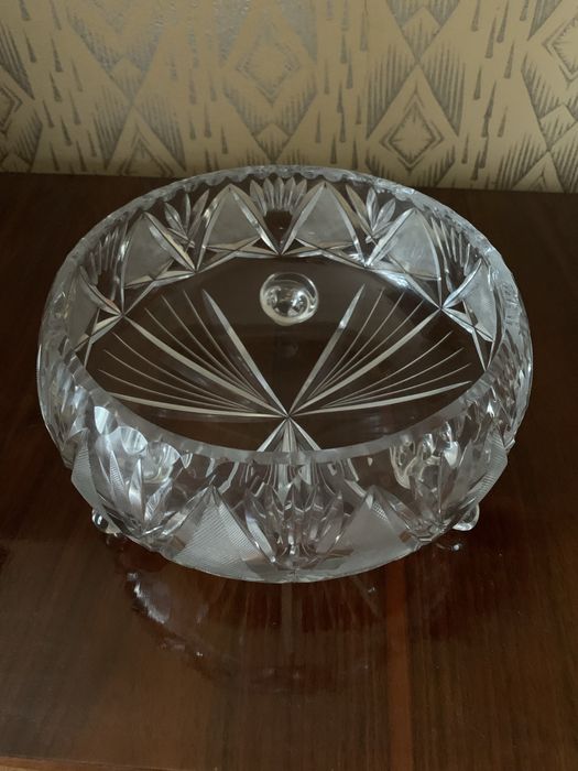 Fructiera din cristal