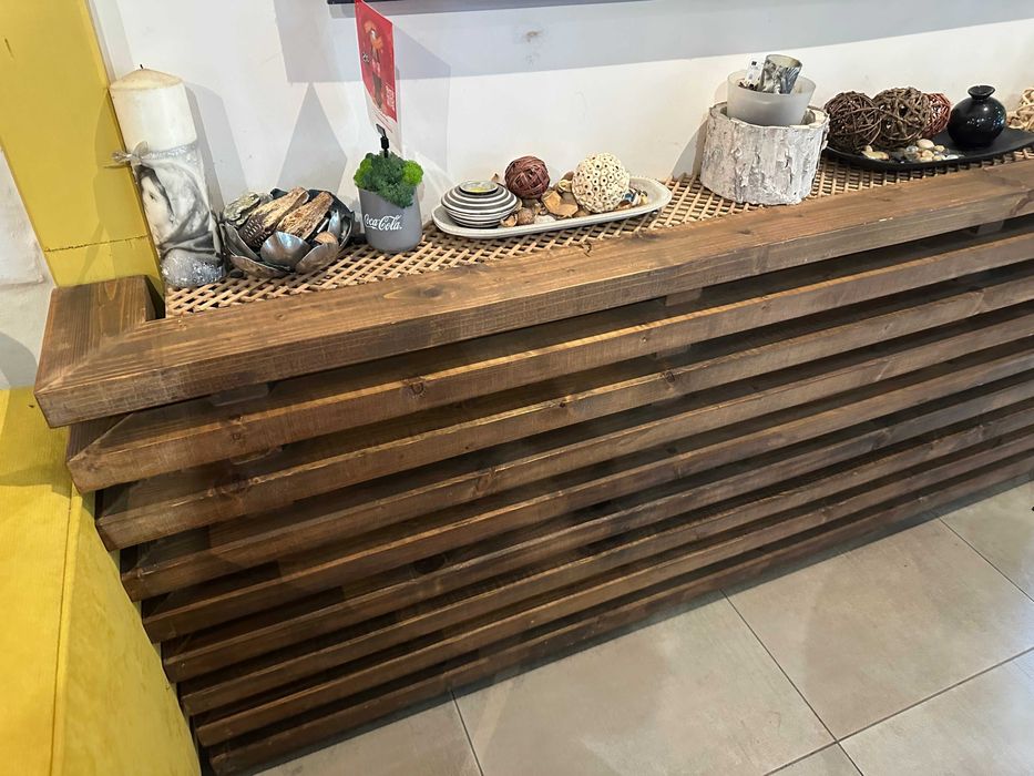 Решетки декорация от масивно дърво