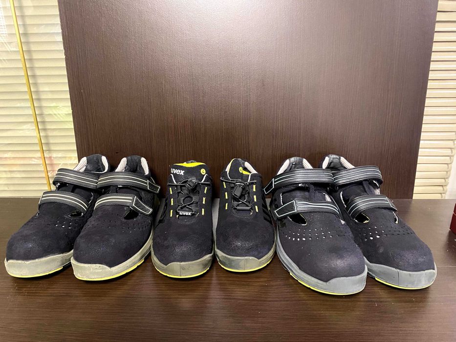 Немски работни олекотени обувки UVEX, предпазни обувки - модел 5