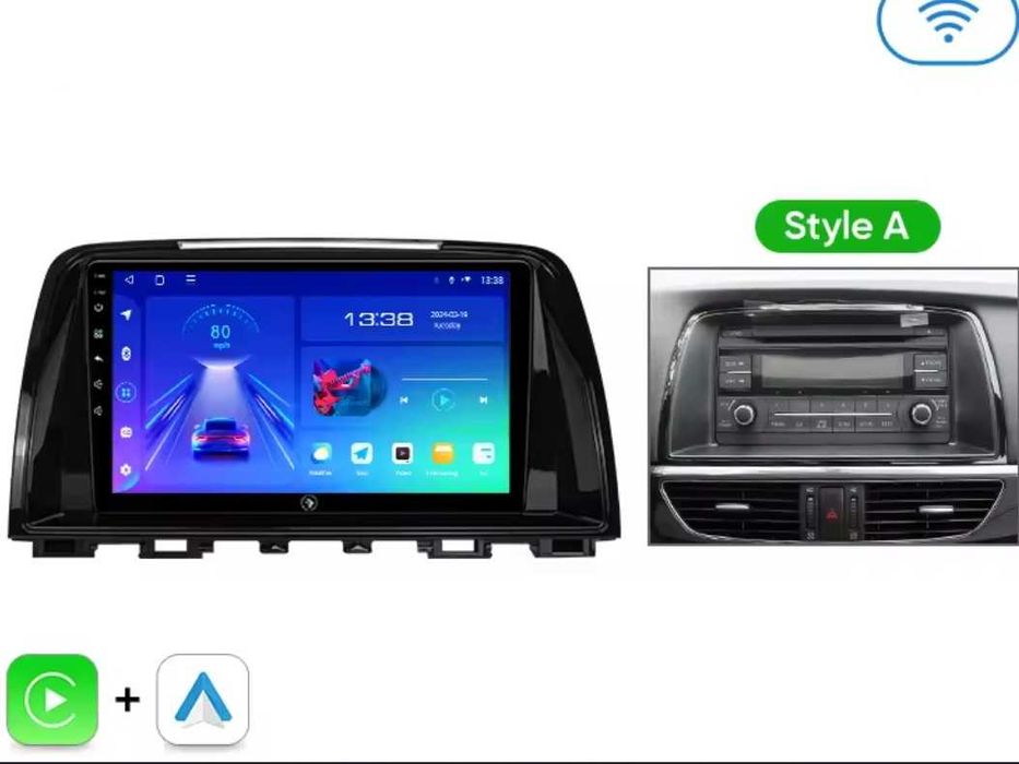 Мултимедия за Mazda 6 GJ Atenza Навигация двоен дин Мазда 6 плеър