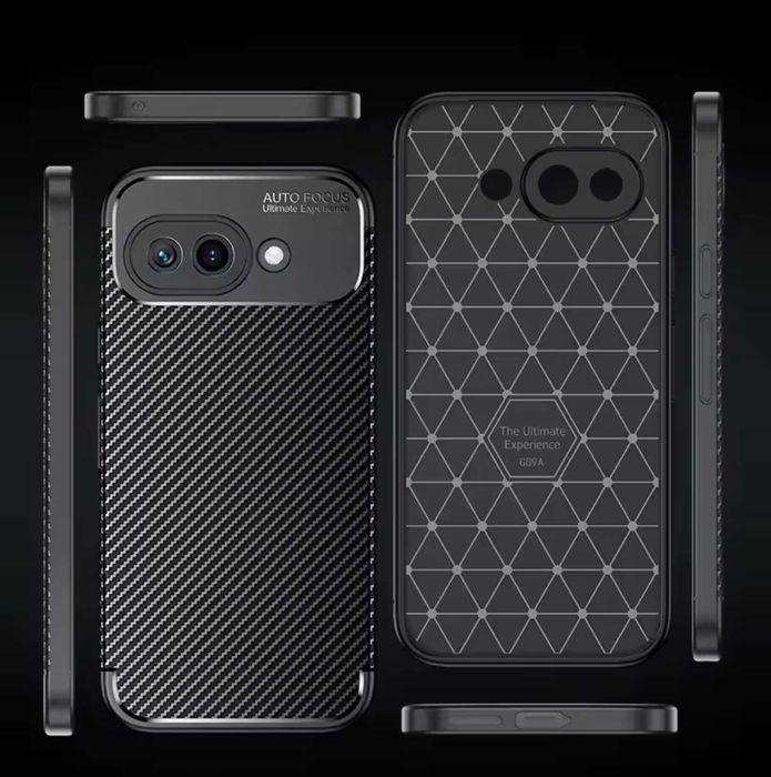 Husa Premium antisoc model Carbon pt Google Pixel 9A / Pixel 10 Pro XL