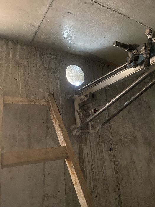 Диамантено пробиване. Пробиване на отвори в бетон