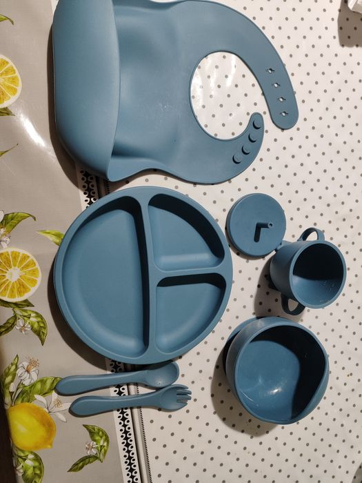 Детская силиконовая посуда