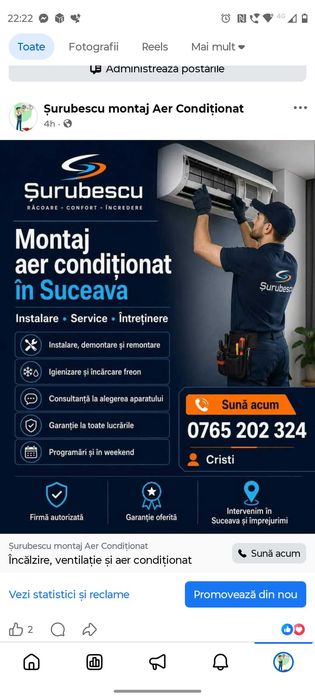 Montaj aer conditionat